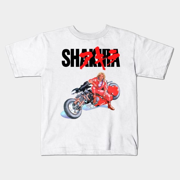 SH AKIRA Kids T-Shirt by CISNEROS